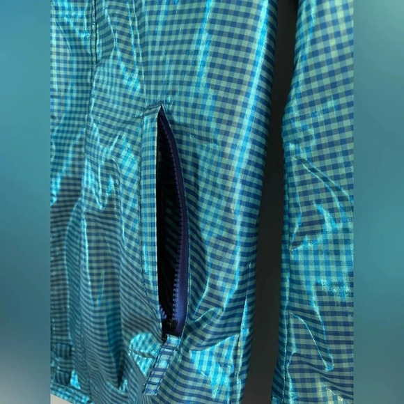 Oneill Women's Freedom Series Blue Check Metallic Ski Jacket Size Extra Small - Picture 13 of 14